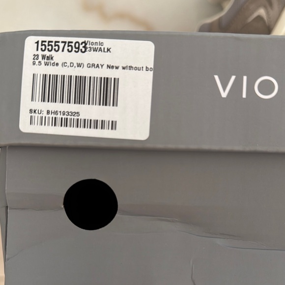 Vionic Taupe and Lemon Sneakers - Picture 9 of 9